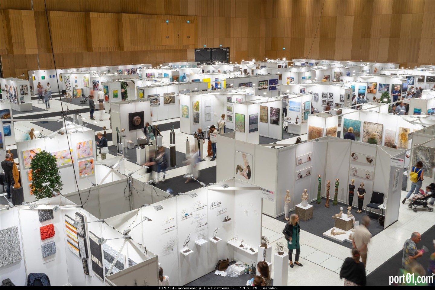 Impressionen @ ARTe Kunstmesse, 13. – 15.9.24  RMCC Wiesbaden