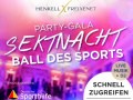 Sektnacht  des Ball des Sports