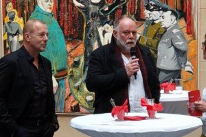 15. DFKF: Vernissage mit Heino Ferch und Künstler Harald Reiner Gratz: \'Hinter den Spiegeln\'